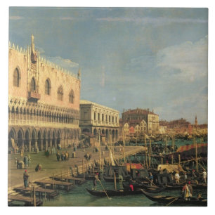 Palazzo Ducale and the Riva degli Schiavoni, Venic Tile