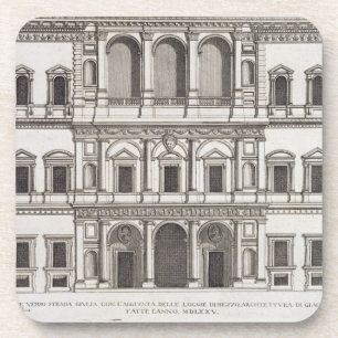 Palazzo Farnese, from 'Palazzi di Roma', part I, p Coaster