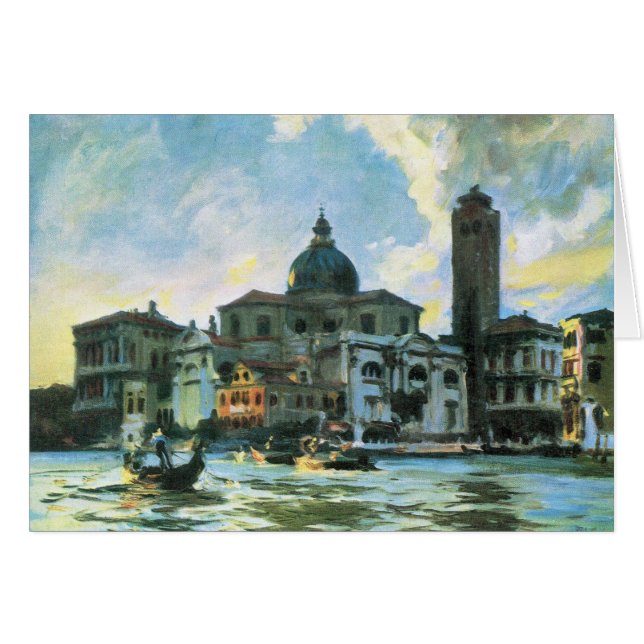 Palazzo Labia, Venice by John Singer Sargent (Front Horizontal)