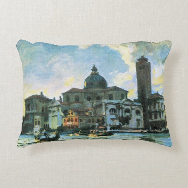 Palazzo Labia, Venice by John Singer Sargent Decorative Cushion (Front)