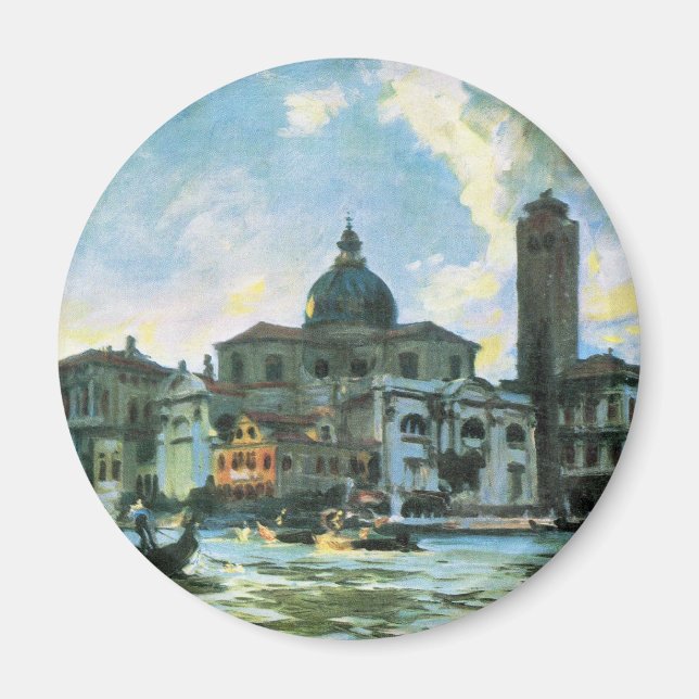Palazzo Labia, Venice by John Singer Sargent Magnet (Front)