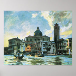 Palazzo Labia, Venice by John Singer Sargent Poster