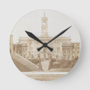 Palazzo Senatorio, The Capitol, Rome, from 'Fragme Round Clock
