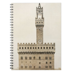 Palazzo Vecchio, or the Palazzo della Signoria, Fl Notebook