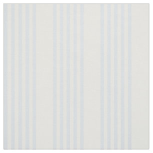 Pale blue and white five stripes pattern fabric