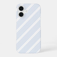 Pale blue and white five stripes pattern