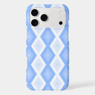 Pale blue diamond pattern