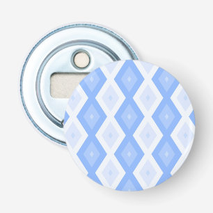 Pale blue diamond pattern bottle opener
