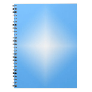 Pale Blue Diamond Shine  Notebook