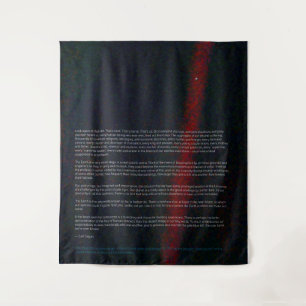 Pale Blue Dot - Voyager 1 Tapestry