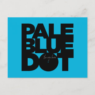 Pale Blue Postcard