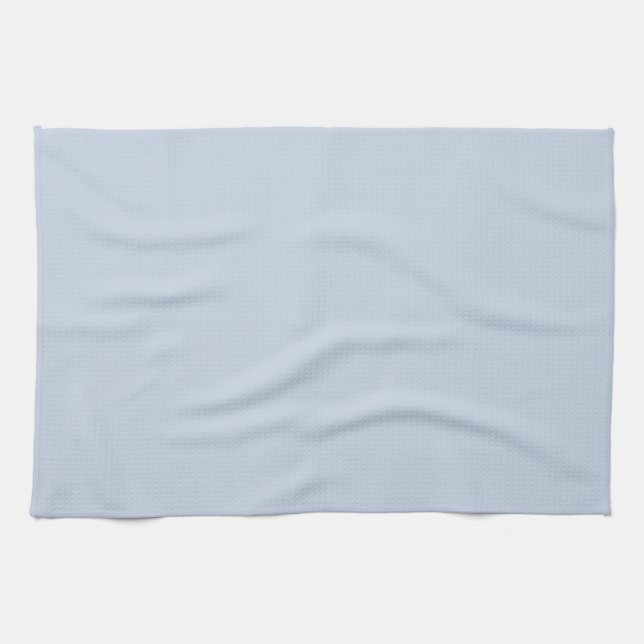 Pale Blue Solid Colour - Pairs 2022 Popular Colour Tea Towel (Horizontal)