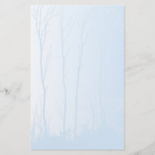 Pale Blue Tree Stationery