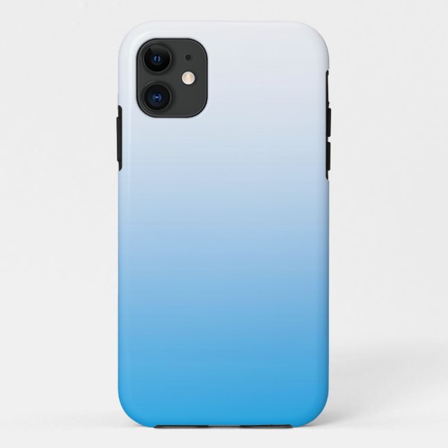 Pale Bluie Two Tone Case-Mate iPhone Case (Back)