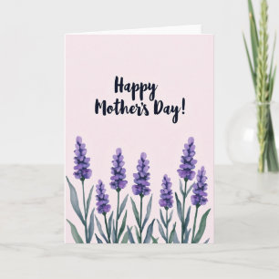 Pale Blush Floral Card