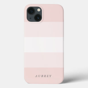 Pale Blush Pink Gradient Colorblock Case-Mate iPhone Case