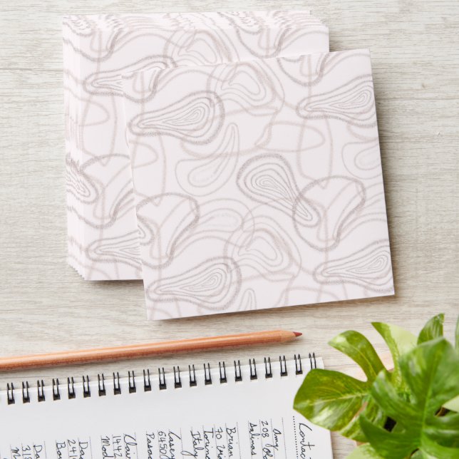 Pale Burgundy Abstract  Envelope (Stacked)