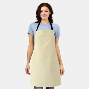 Pale Buttercup Yellow Solid Colour Apron
