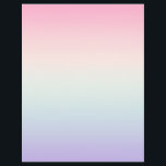 Pale colourful gradient background flyer<br><div class="desc">Soft gradient background.</div>