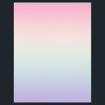 Pale colourful gradient background flyer<br><div class="desc">Soft gradient background.</div>