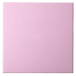Pale Cool Pink Ceramic Tile. Tile