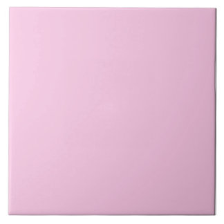Pale Cool Pink Ceramic Tile. Tile