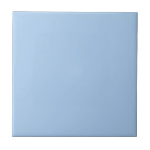 Pale Cornflower Blue Solid Color Tile