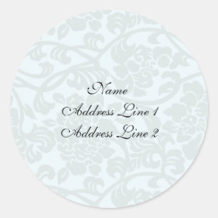 Pale Damask Address Labels