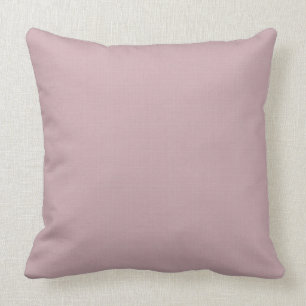 Pale Dusty Mauve Light Tattersall Cushion