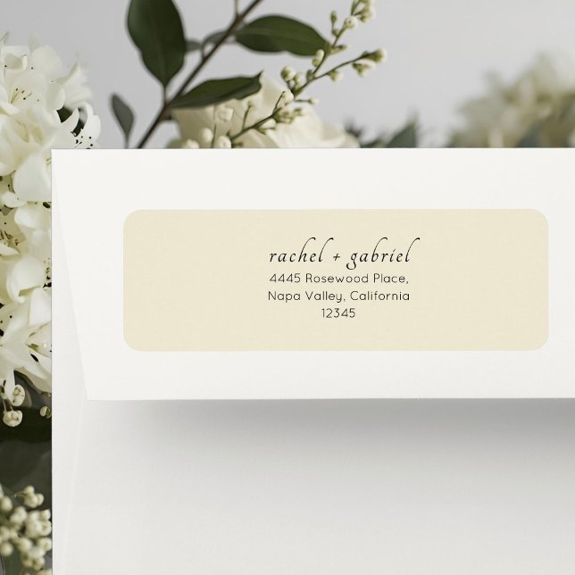 Pale Dusty Yellow | Chic Simple Clean Wedding (Creator Uploaded)