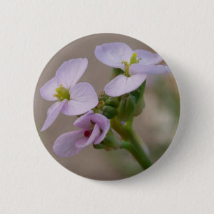Pale Flowers Button
