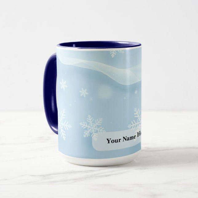Pale Frost Alloy Mutiara Flake Mug (Front Left)
