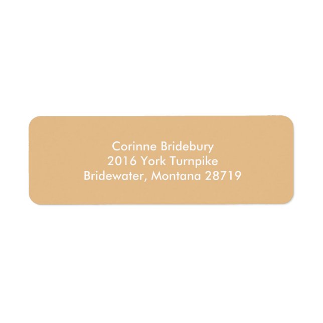 Pale Gold Gift Matching Colour (Front)