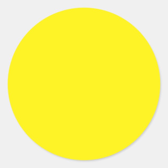 Pale Gold,Pear,Sandy Yellow, Classic Round Sticker (Front)