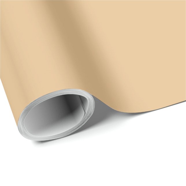 Pale Gold Upscale Colourful Wrapping Paper (Roll Corner)