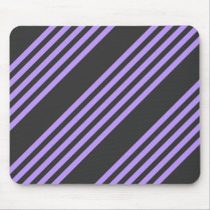 Pale green and beige five stripes pattern mouse pa mat