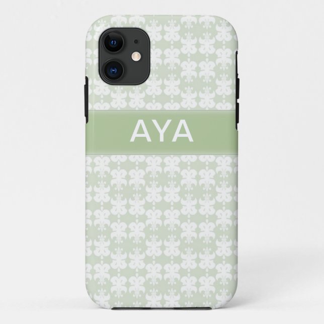 Pale Green Case-Mate iPhone Case (Back)