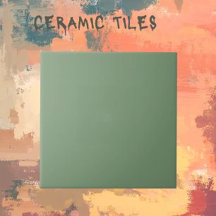 Pale Green Ceramic Tile