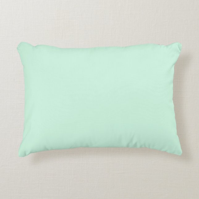 Pale Green Decorative Cushion (Front)