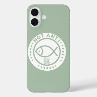 Pale green NotAntiFish phone case