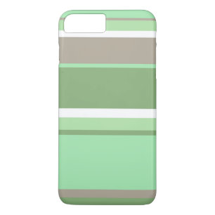 Pale green stripes iPhone 8 plus/7 plus case