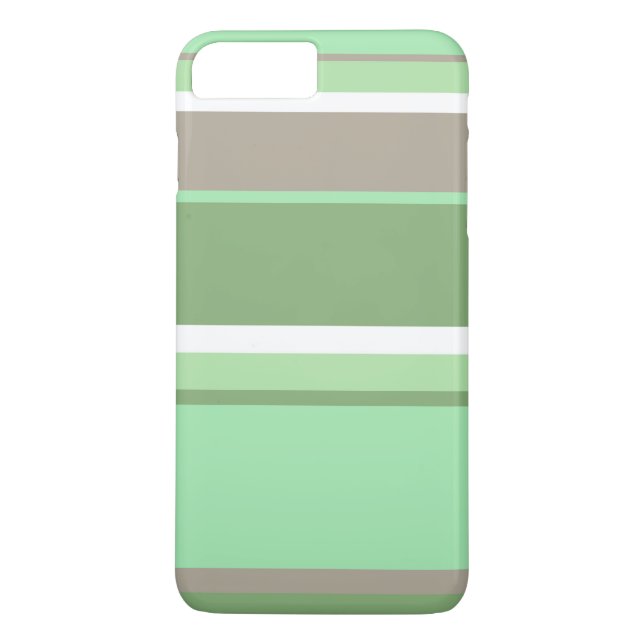 Pale green stripes Case-Mate iPhone case (Back)