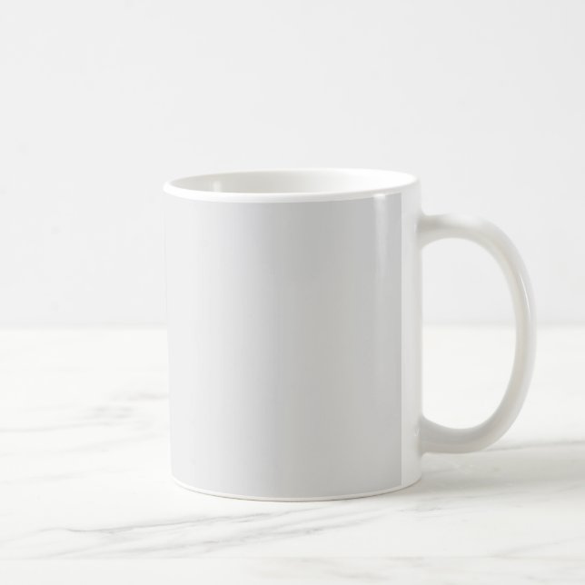 Pale Grey Coffee Mug (Right)