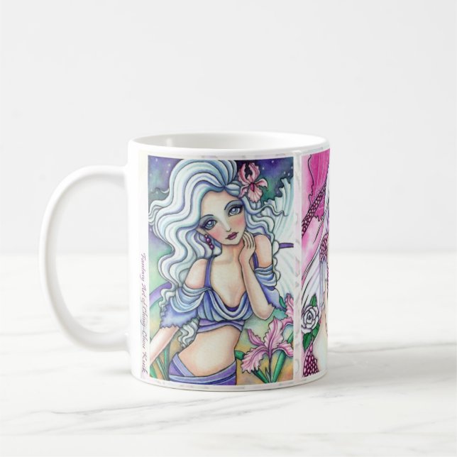 * Pale Haired Mermaids *- Mug (Left)