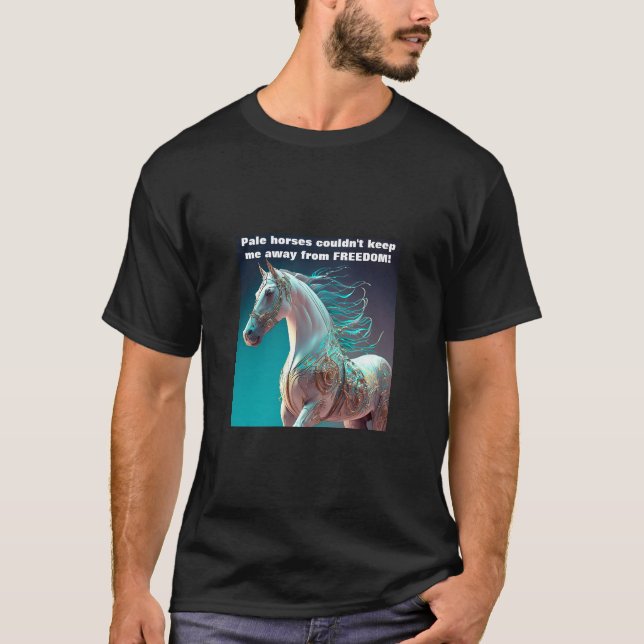 Pale Horses (dark) T-Shirt (Front)