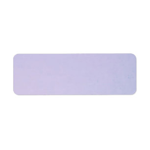 Pale Lavender Blank Customisable Label