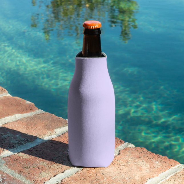 Pale Lavender Solid Colour Bottle Cooler (In Situ Pool)