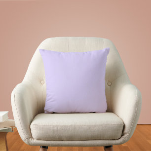 Pale Lavender Solid Colour Cushion