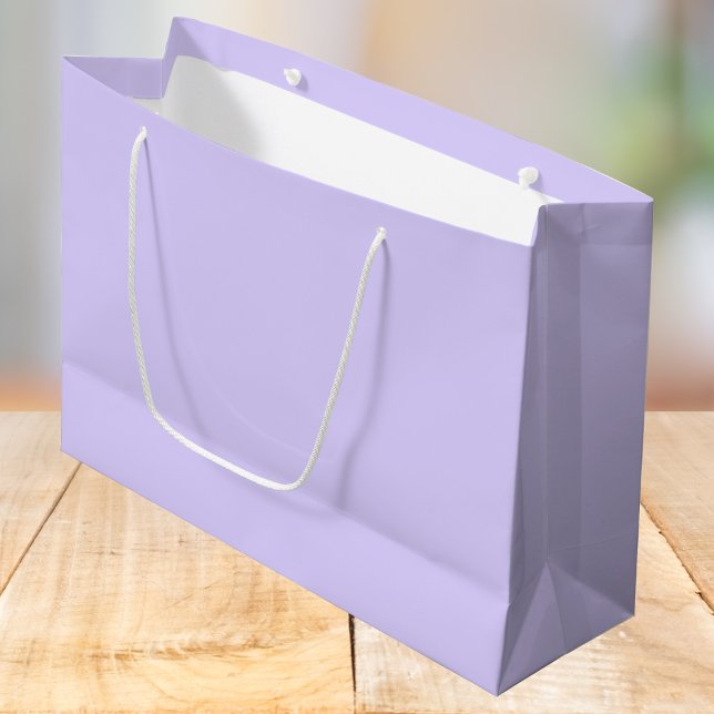 Pale Lavender Solid Colour Large Gift Bag (Creator Uploaded)