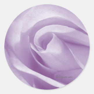 Pale Lavender Wedding Invitation Seal